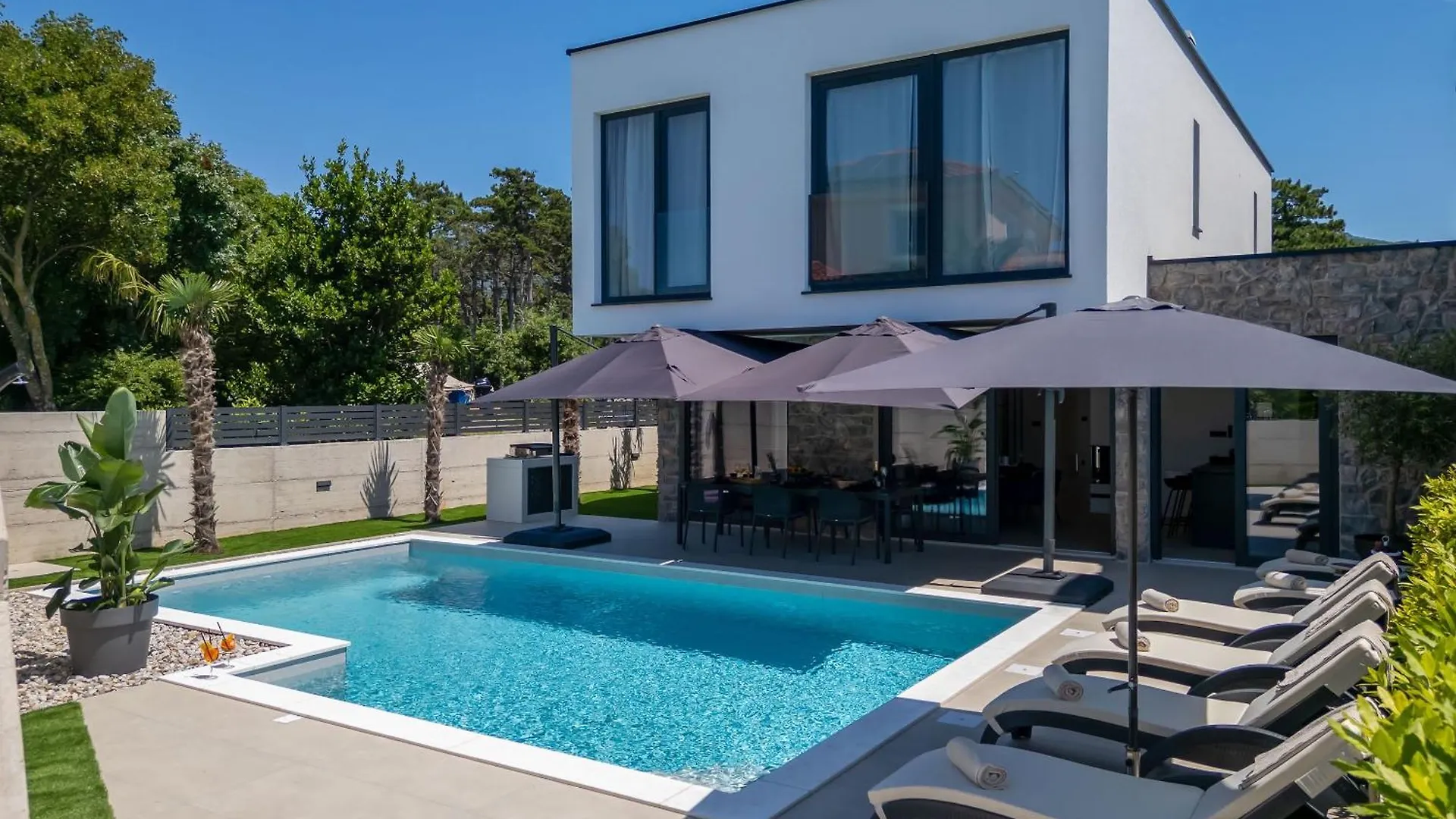 Novo - Villa Vita S Velikim Bazenom Crikvenica