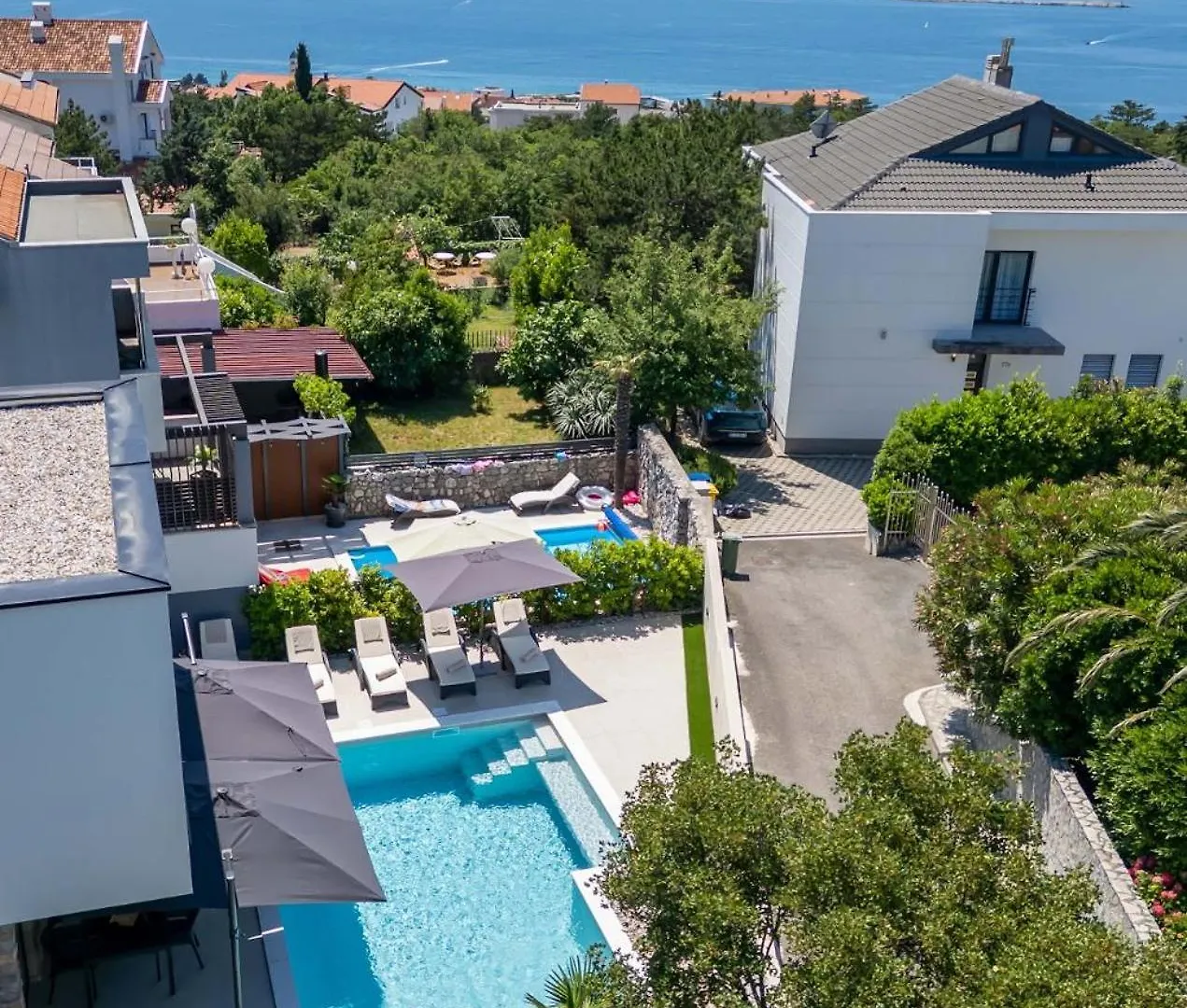 Novo - Villa Vita S Velikim Bazenom Crikvenica 0*,